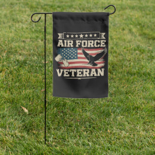 Veteran US Air Force American America Flag 
