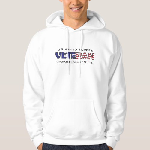 Veteran US Armed Military Hoodie