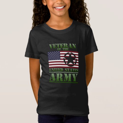 Veteran USA Flag Happy Veterans Day Support T_Shirt