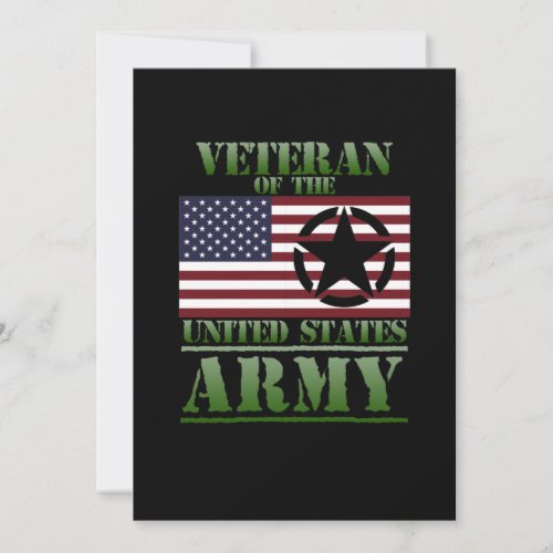 Veteran USA Flag Happy Veterans Day Support Thank You Card