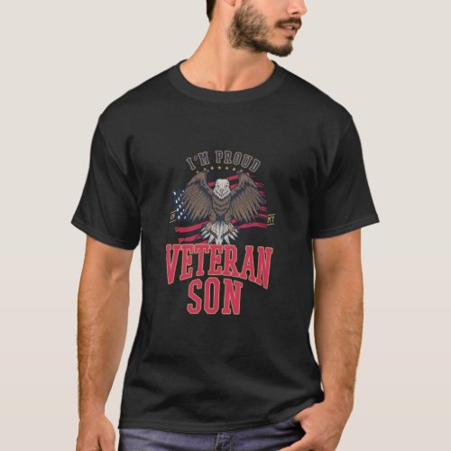 Veteran Veterans Day Proud Son  T_Shirt