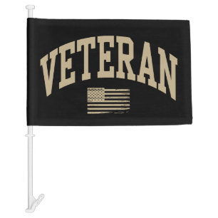 Veteran Veterans Day USA United States American  Car Flag