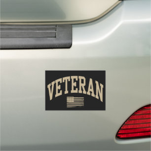 Veteran Veterans Day USA United States American  Car Magnet