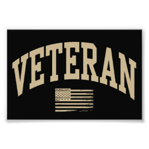 Veteran Veterans Day USA United States American  Photo Print