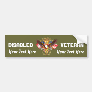 Veteran  View About Design Bumper Sticker