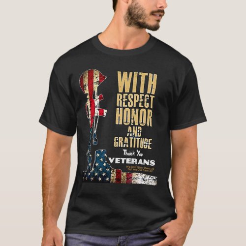 Veteran We Dont Know Them All But We Owe Them All T_Shirt