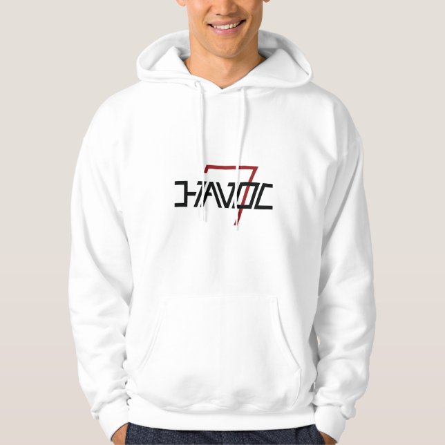 Veteran with PTSD Hoodie for PTSD Awareness Havoc7 (Front)