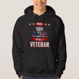 Veteran WW 2 Military Tee Proud Son of a WWII Vete