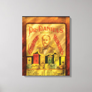 Veteranarian - Dr Daniels, Veterinary Medicines Canvas Print