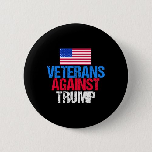 Veterans Against Donald Trump  Button