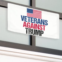 Veterans Against Trump American Flag