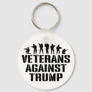 Veterans Against Trump Anti-trump Veterans Against Keychain