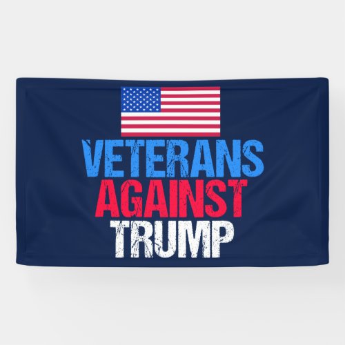 Veterans Against Trump Banner