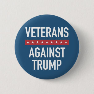 Veterans Against Trump Button