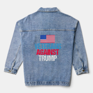 Veterans Against Trump Denim Jacket