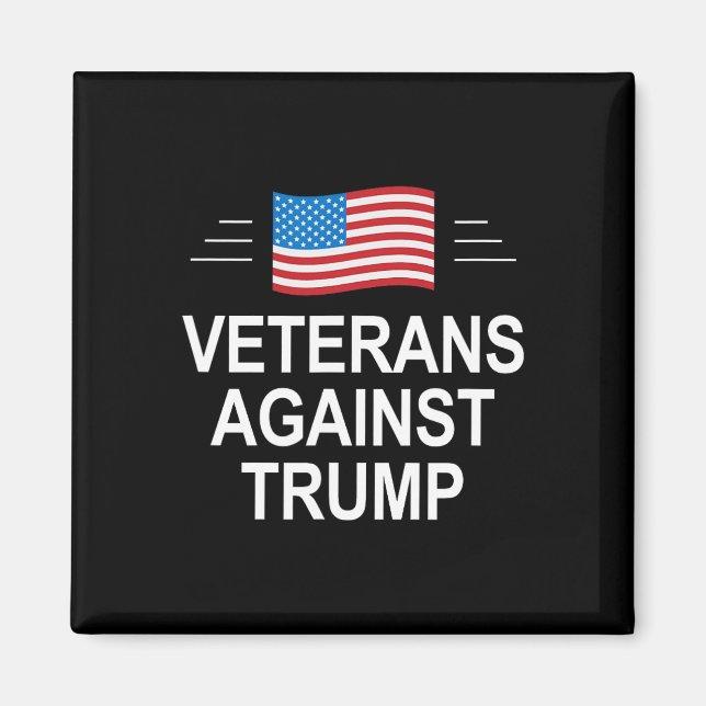 Veterans Against Trump -  Magnet (Front)
