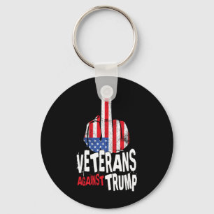 Veterans Against Trump Military Vets Anti Trump Keychain