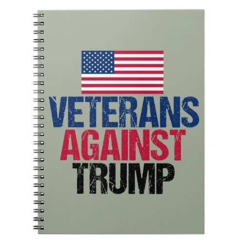 Veterans Against Trump Political Notebook