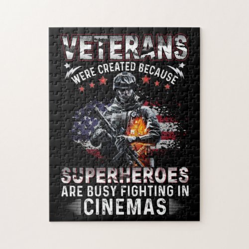 Veterans Because Superheroes Busy in Cinemas    Jigsaw Puzzle