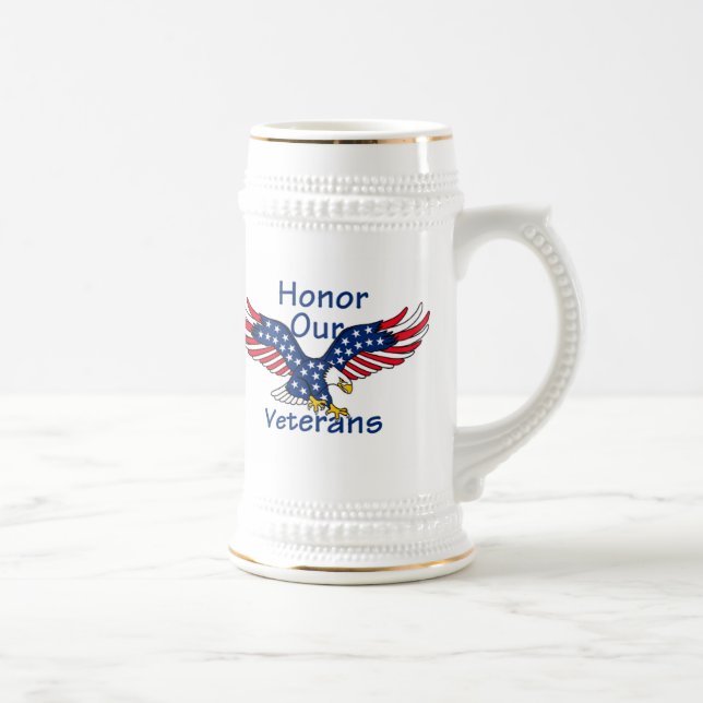 Veterans Beer Stein (Right)