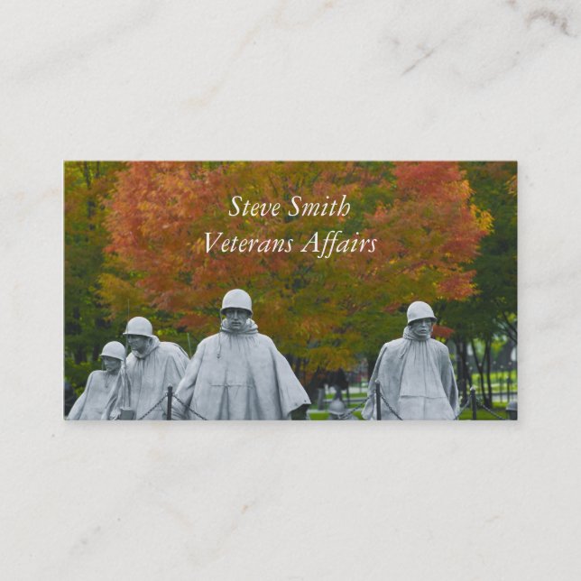 Veterans Business Card (Front)