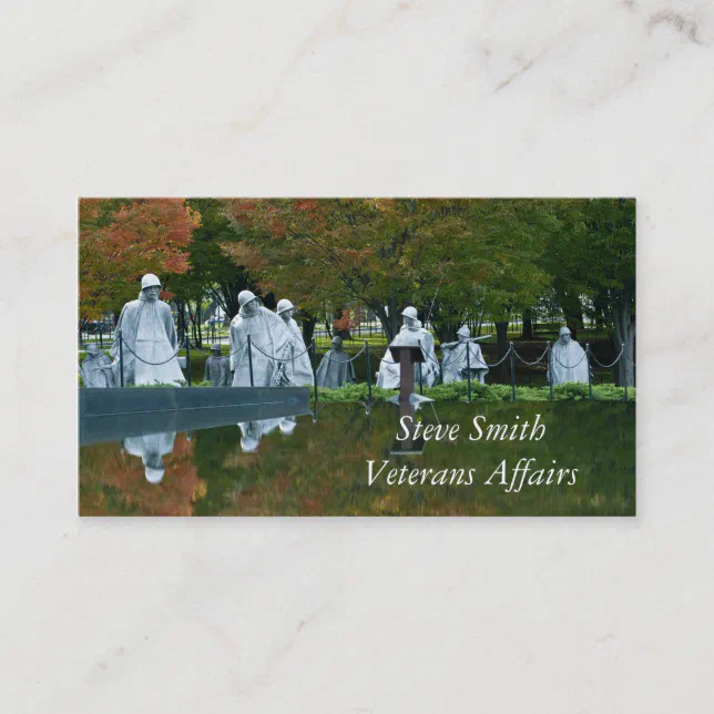 Veterans Business Card Zazzle