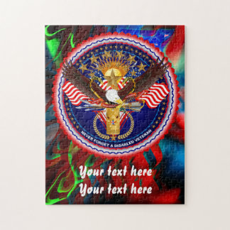 Veterans Customize Edit & Change background color Jigsaw Puzzle