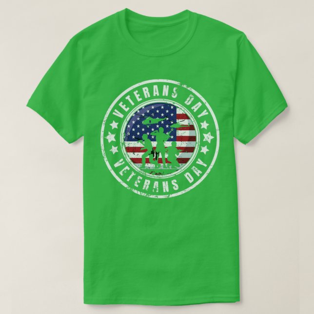 Veterans Day 12 T-Shirt (Design Front)