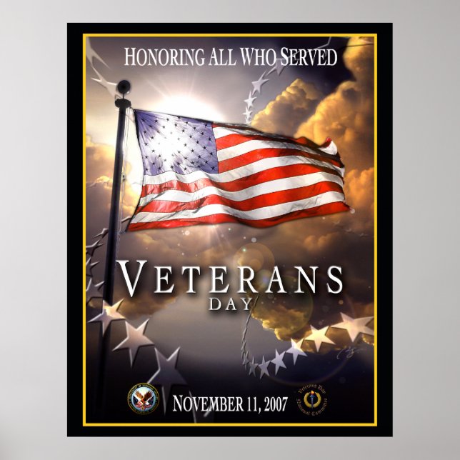 Veterans Day 2007 Poster (Front)
