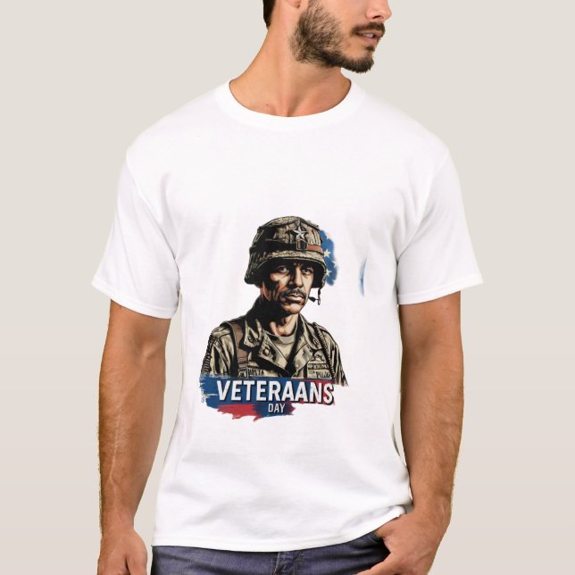 Veterans Day and the Stories Behind the Uniforms T-Shirt (Front)