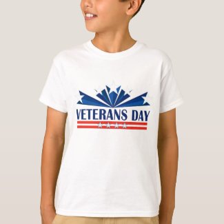 Veterans Day Boy  T-Shirt