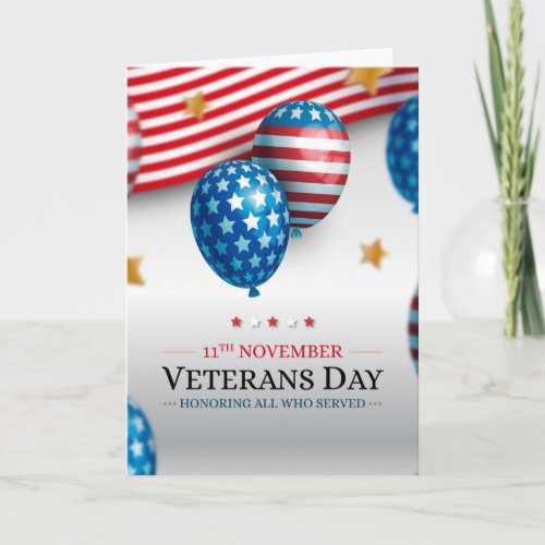 Veterans Day Card Veterans Day Card