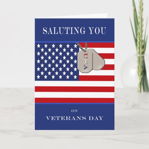 Veterans Day Card _ Saluting You