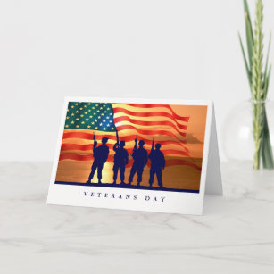 Veterans Day Custom Greeting Cards