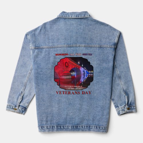 Veterans Day Denim Jacket