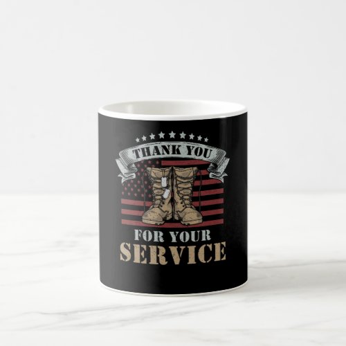 Veterans Day Gift Thank You for your service Coffee Mug