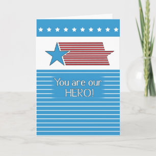 Veteran's Day Hero Thank You Card