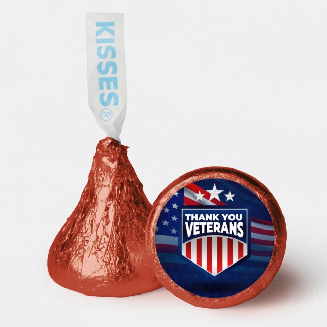 Veterans Day  Hershey®'s Kisses® (Front)