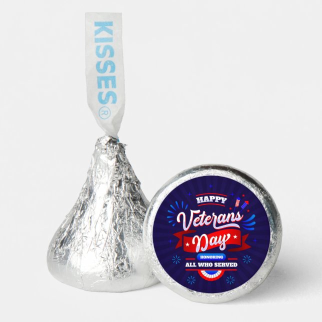 Veterans Day  Hershey®'s Kisses® (Front)