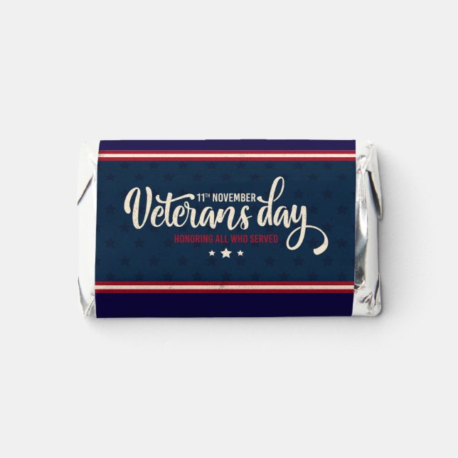Veterans Day  Hershey's Miniatures (Front)