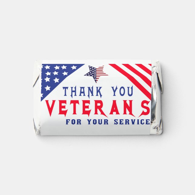 Veterans Day  Hershey's Miniatures (Front)