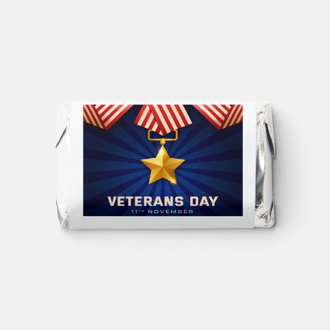 Veterans Day  Hershey's Miniatures (Front)