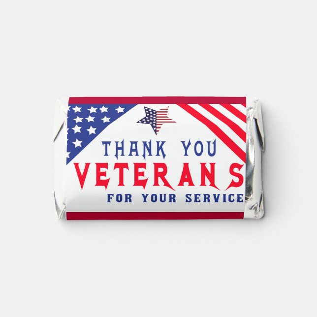 Veterans Day  Hershey's Miniatures (Front)