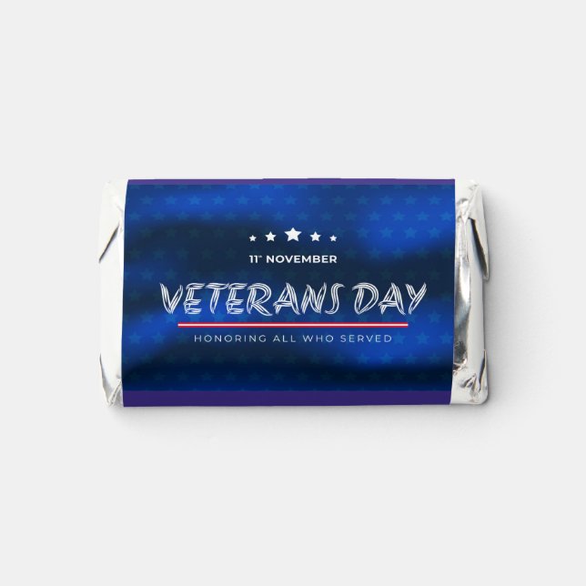 Veterans Day  Hershey's Miniatures (Front)