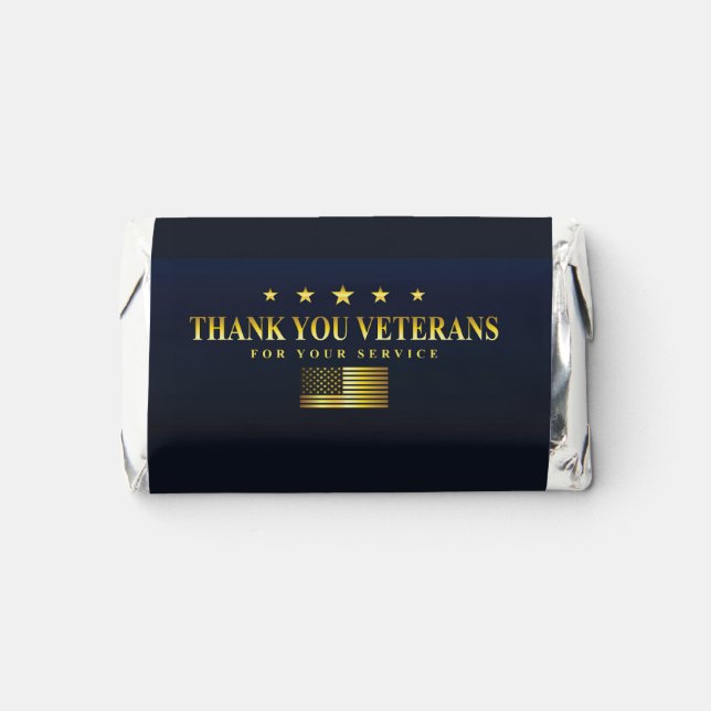 Veterans Day  Hershey's Miniatures (Front)