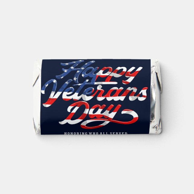 Veterans Day  Hershey's Miniatures (Front)