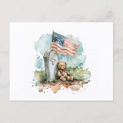 Veterans Day Holiday Postcard