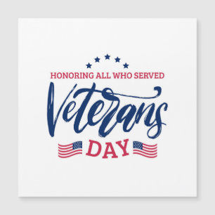Veterans Day - Honoring all who served