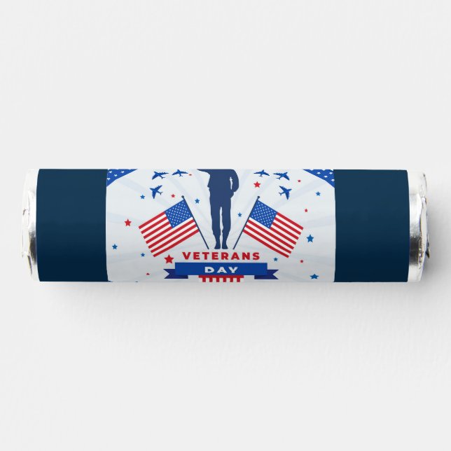 Veterans Day - Honoring all who served  Breath Savers® Mints (Front)