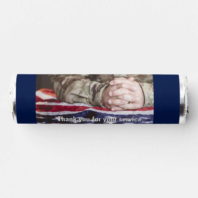 Veterans Day - Honoring all who served  Breath Savers® Mints (Front)